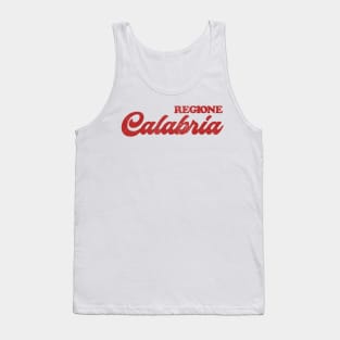 Regione Calabria Tank Top